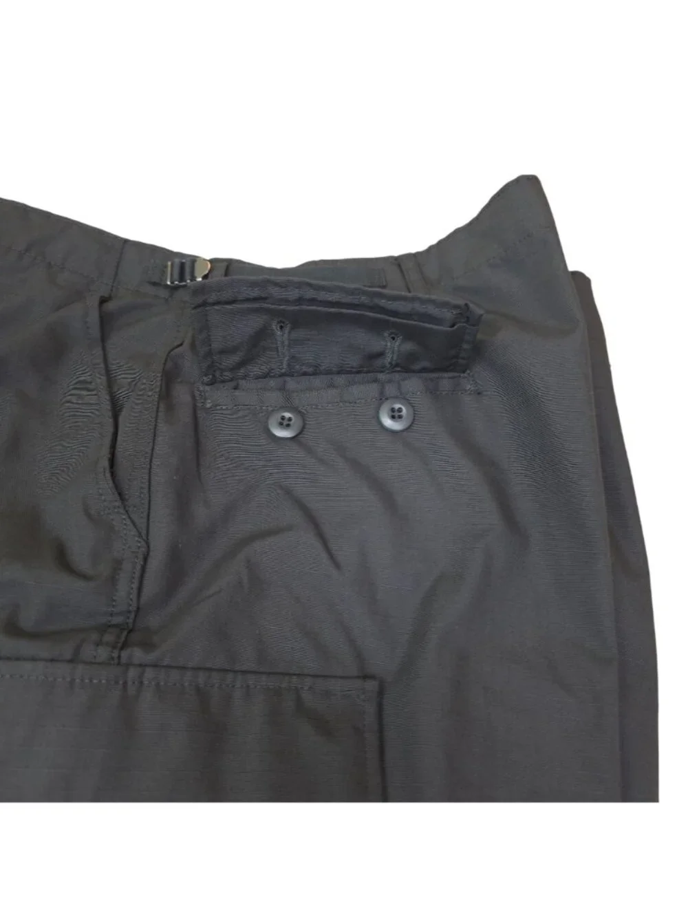 Propper Mens Black Tactical Cargo Pants 3XL R Adjustable Drawstrings & Pockets